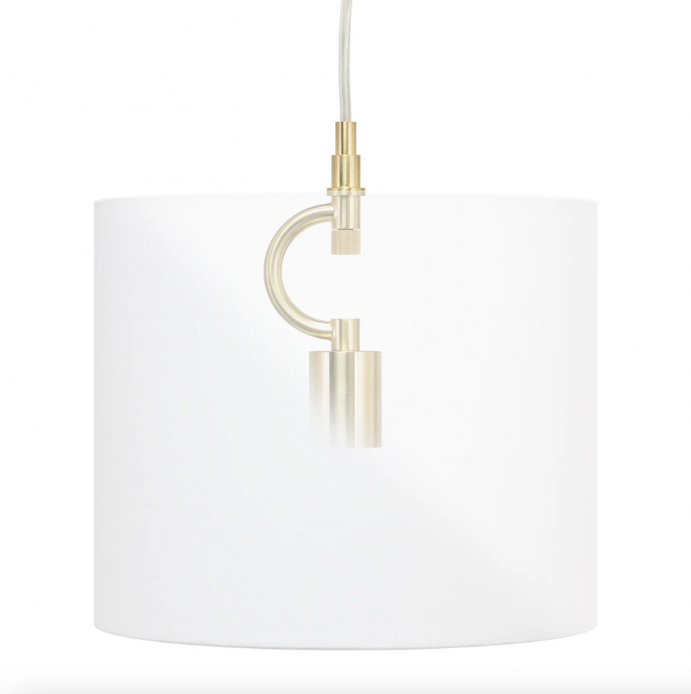 City Lights Items - Brushed Brass Pendant Kit with Canopy