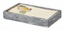 City Lights Detroit Items BA02-71CG - City Lights Items - Myrtus Collection Cloud Gray Marble Guest Towel Tray