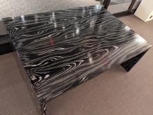 City Lights Detroit Items BENNE-FU-ZEBRACOFFEE - Zebra Coffee Table
