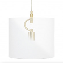 City Lights Detroit Items CTPK901G - City Lights Items - Brushed Brass Pendant Kit with Canopy
